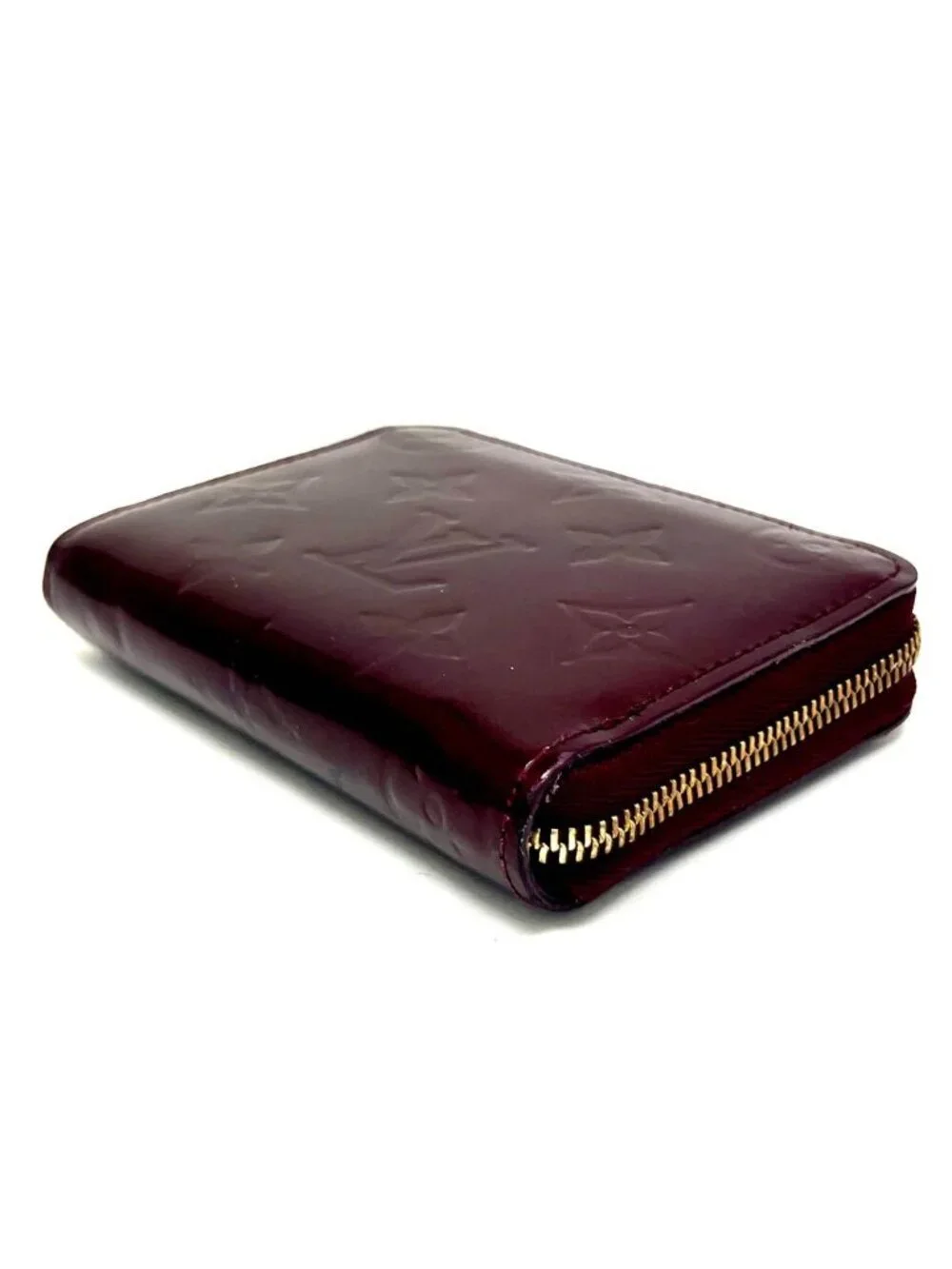 Louis Vuitton Vernis Zippy Coin Purse Rouge Fauvist